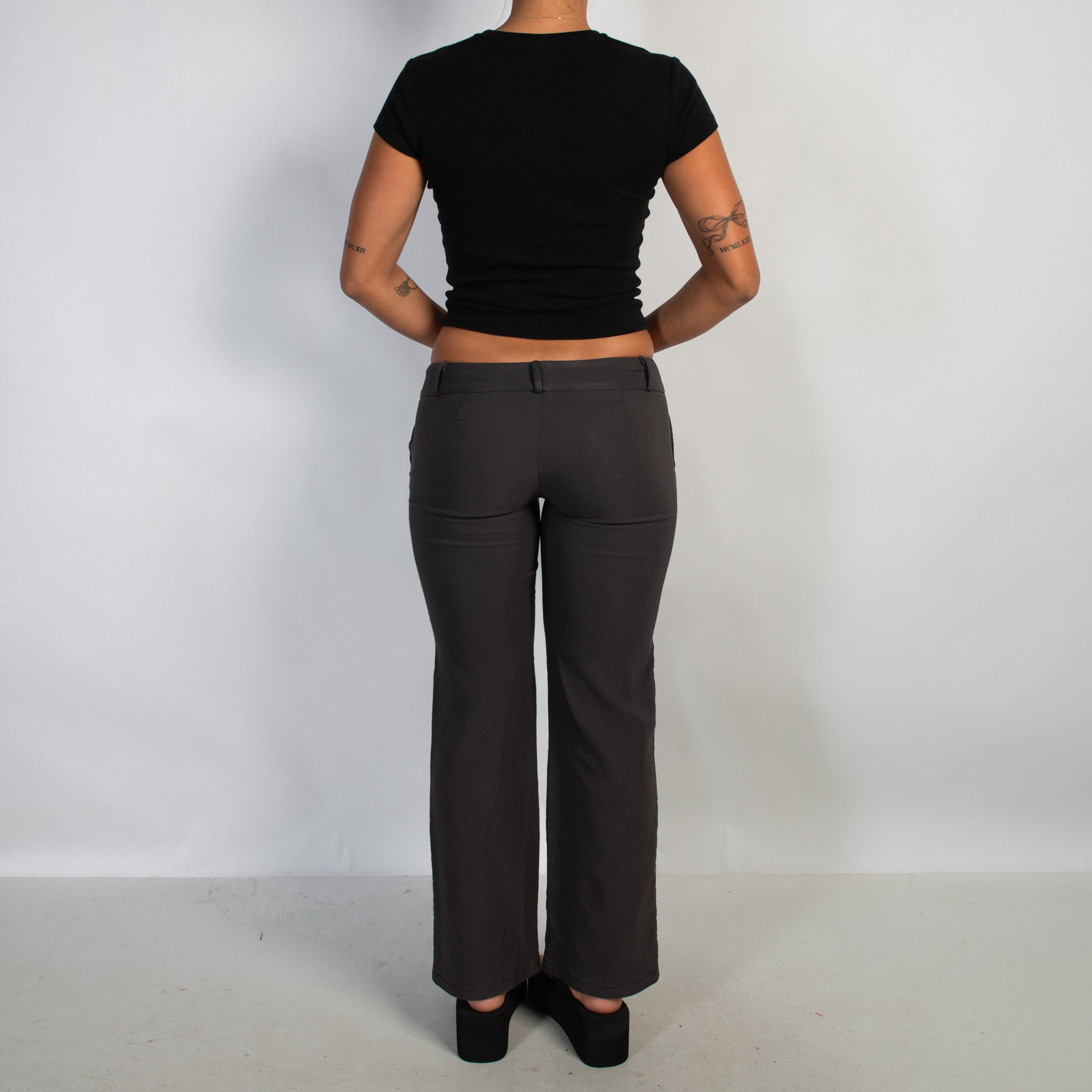 LOW RISE TROUSERS
