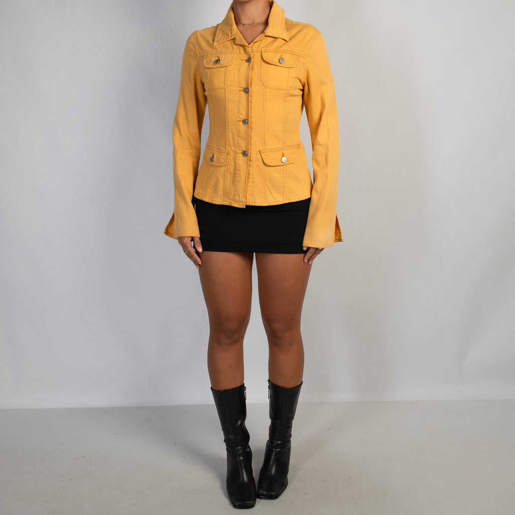 YELLOW COTTON JACKET