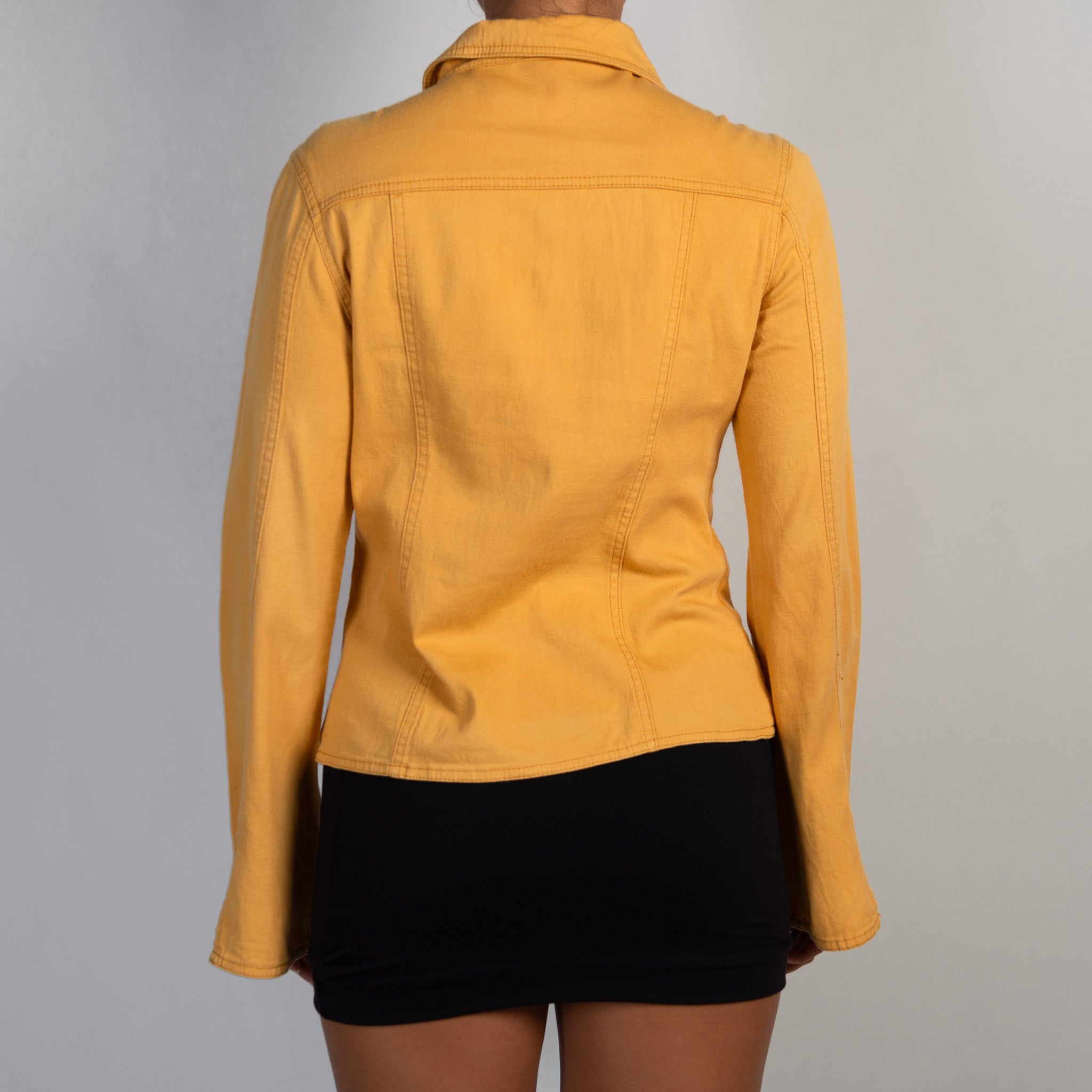 YELLOW COTTON JACKET