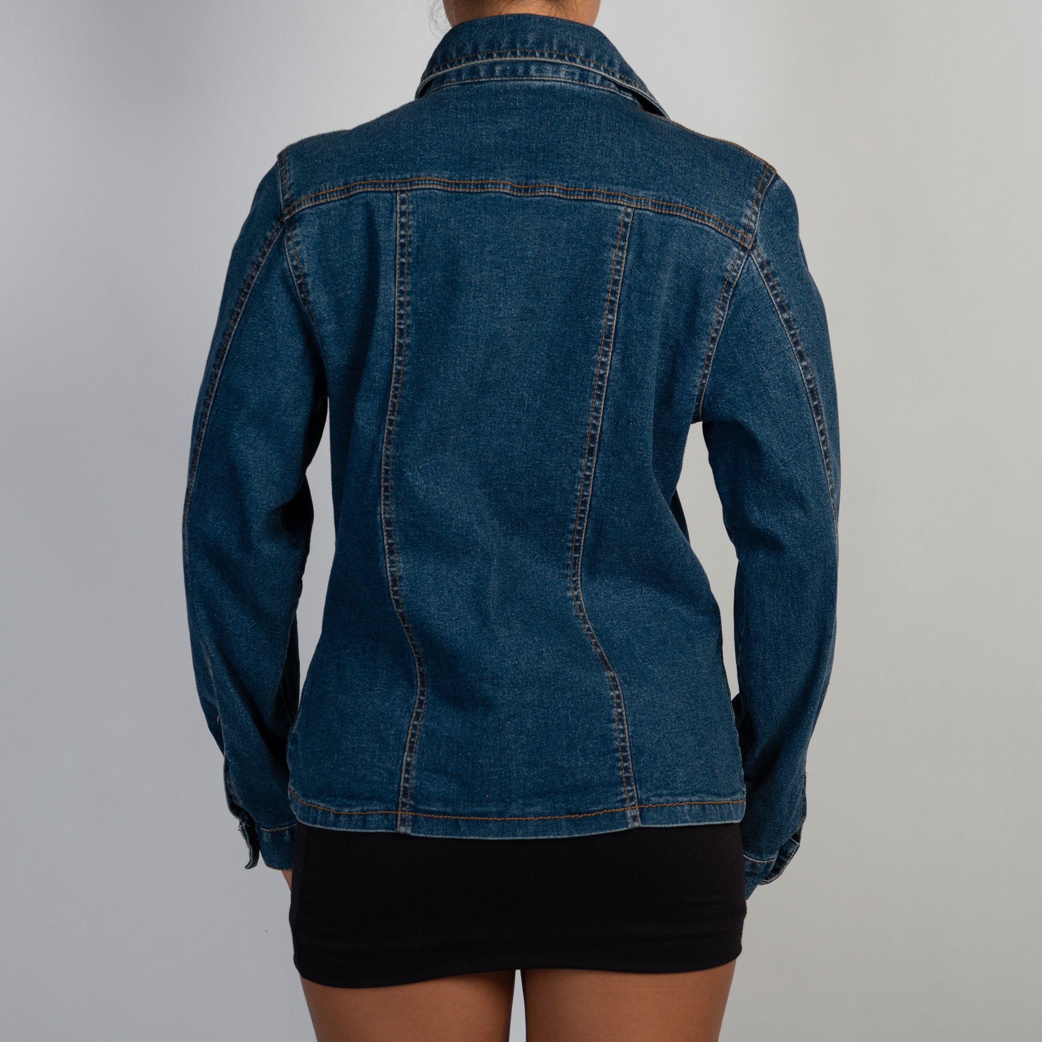 DENIM ZIP JACKET