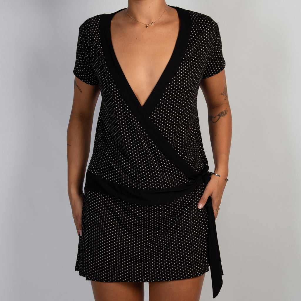 WRAP LONGLINE TOP / DRESS