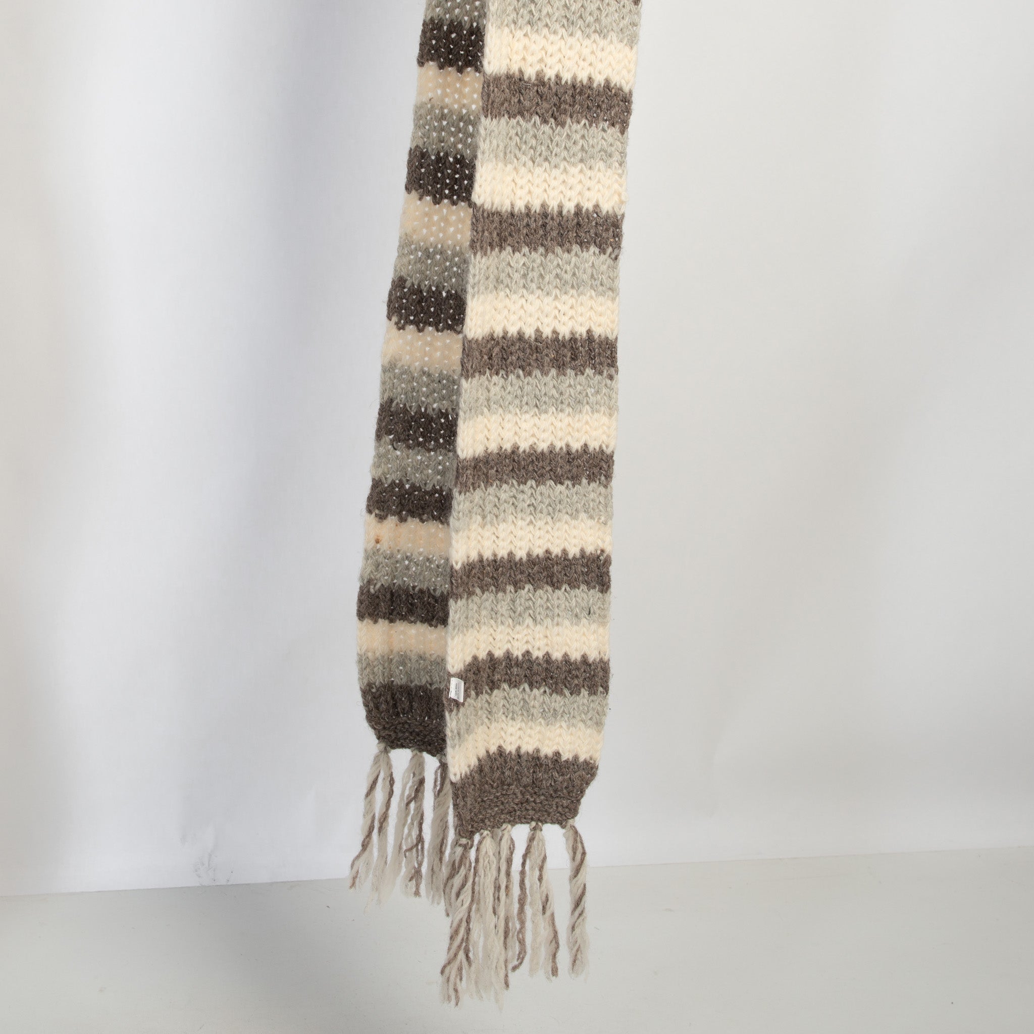 STRIPE WOOL SCARF