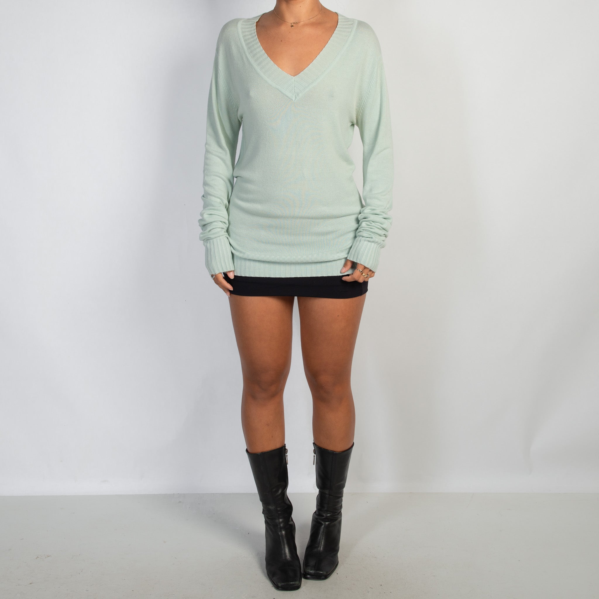 MINT THIN KNIT TOP