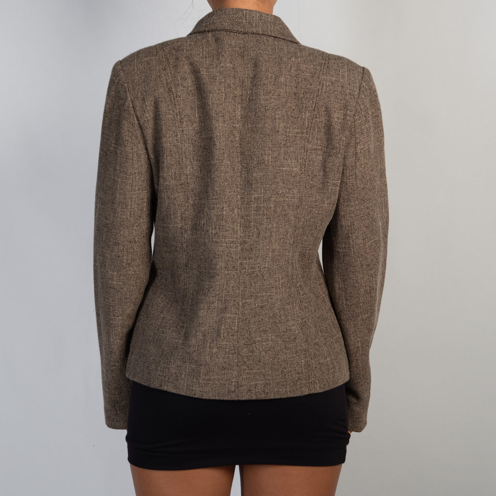 BROWN MARLE BLAZER