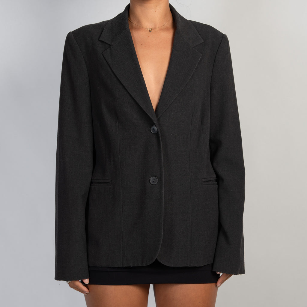 CHARCOAL GREY BLAZER