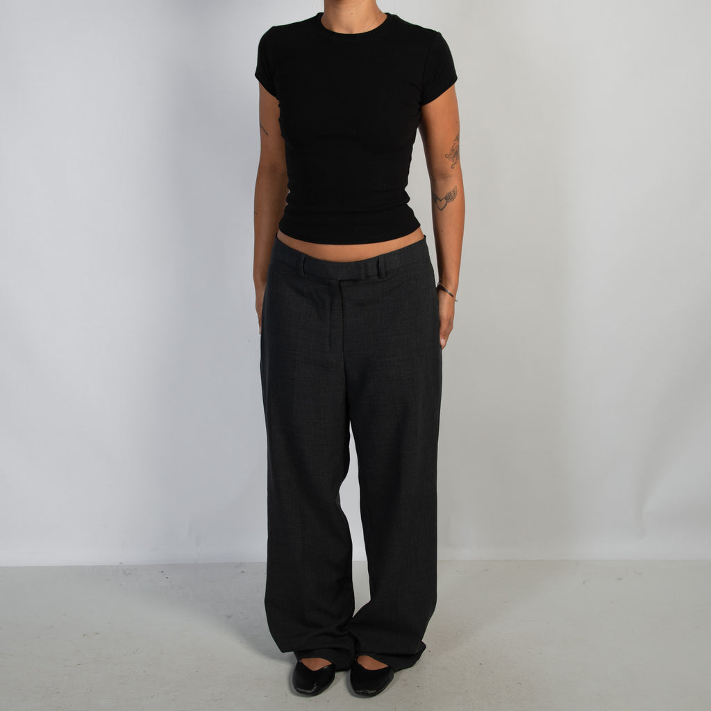 NAVY STRAIGHT LEG PANTS