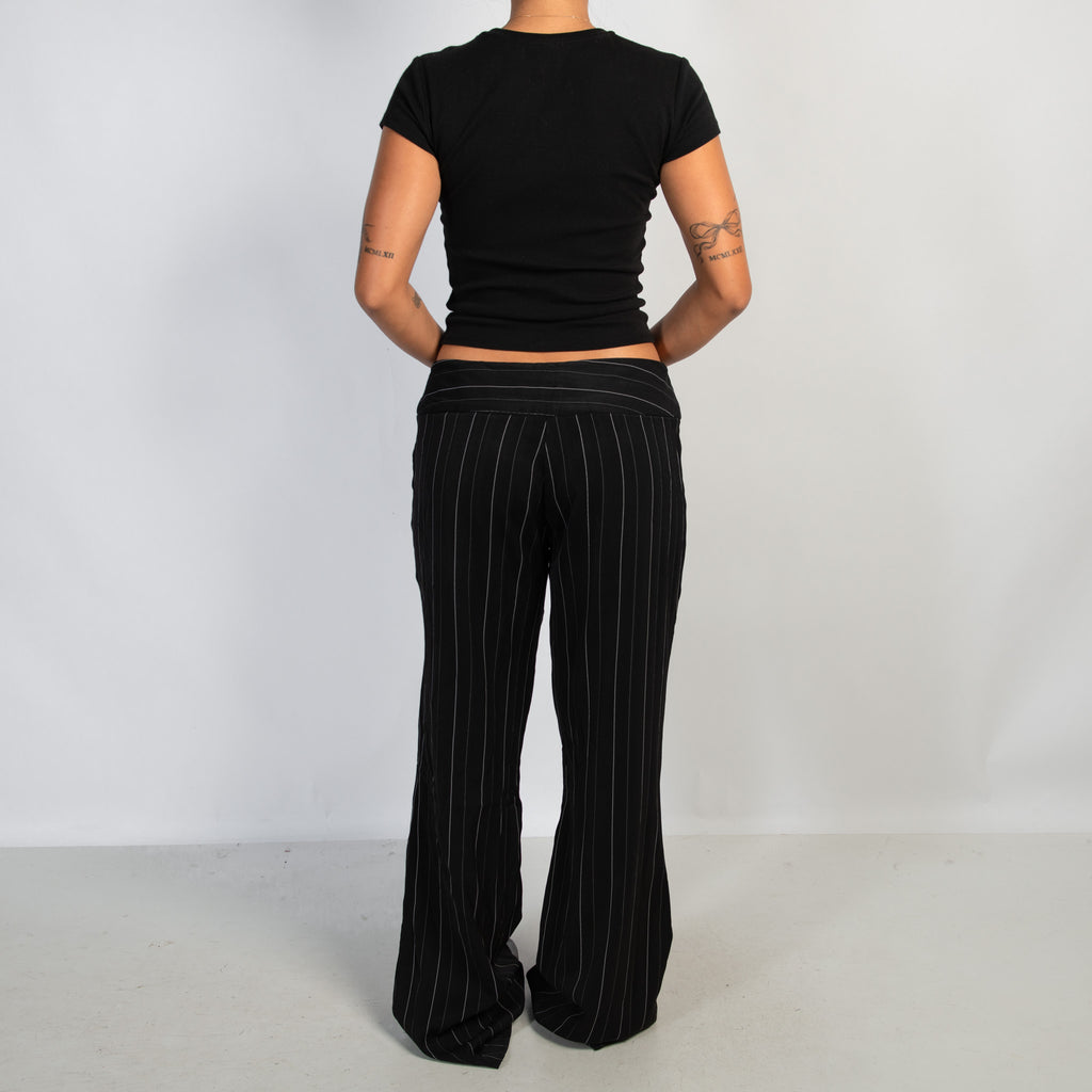 BLACK STRIPE TROUSERS