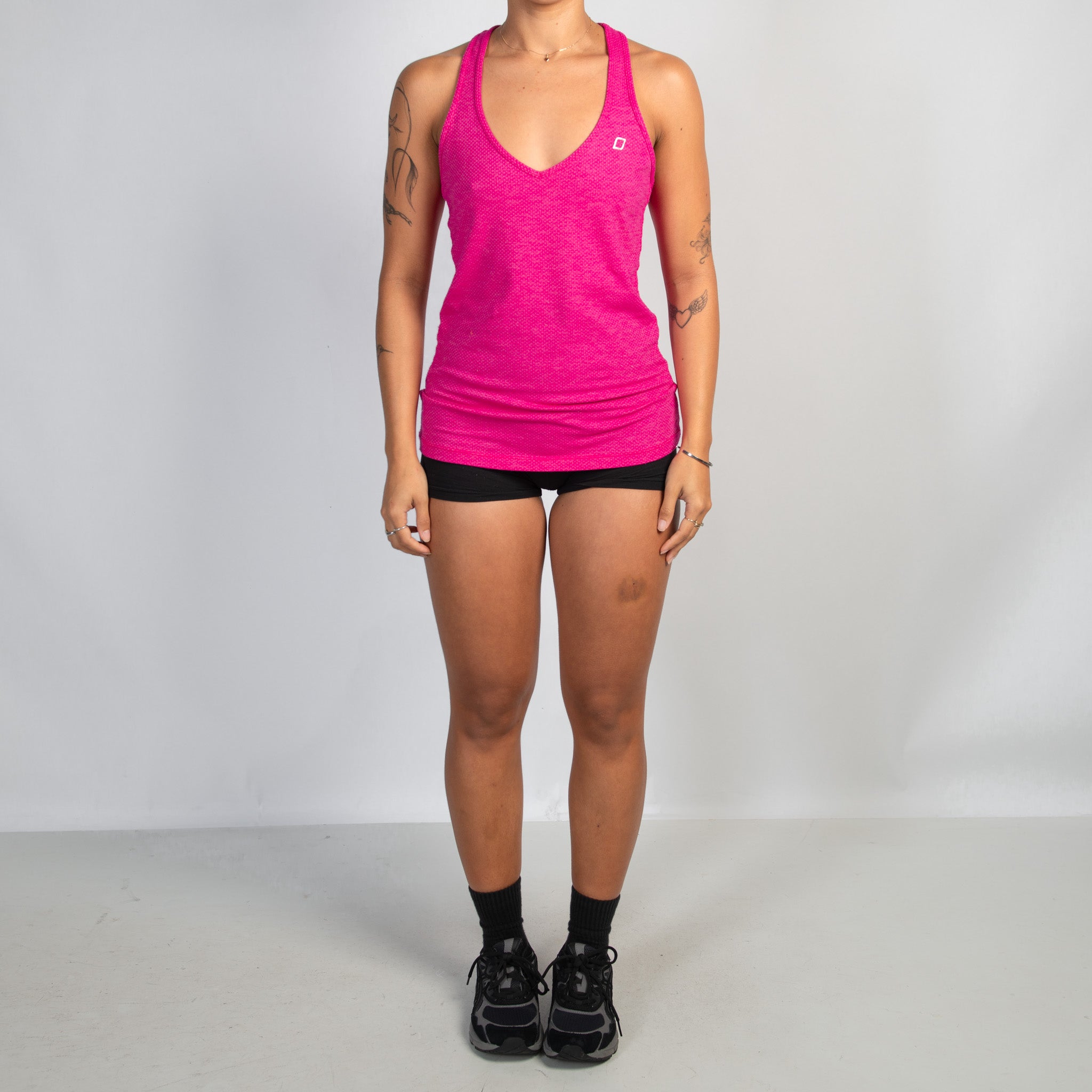 HOT PINK ACTIVE TANK TOP