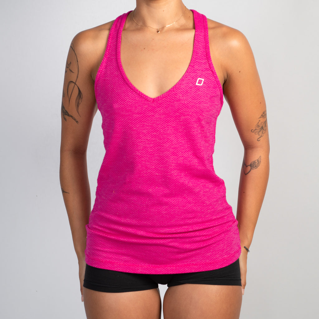 HOT PINK ACTIVE TANK TOP