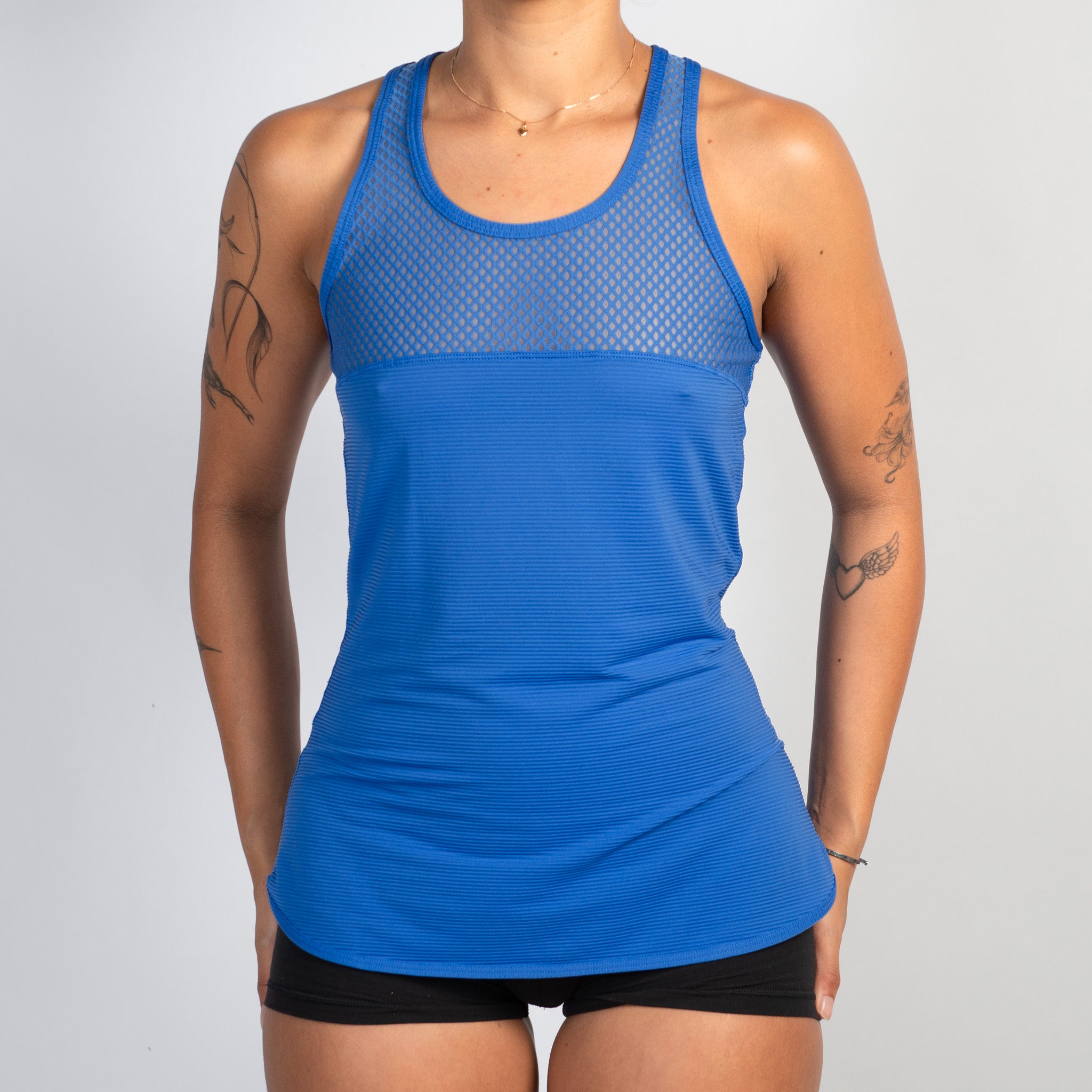 BLUE ACTIVE TANK TOP