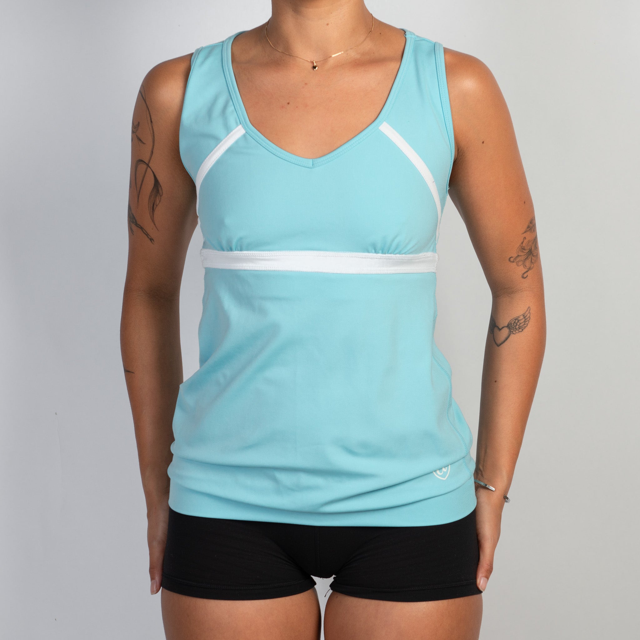 BLUE ACTIVE TANK TOP