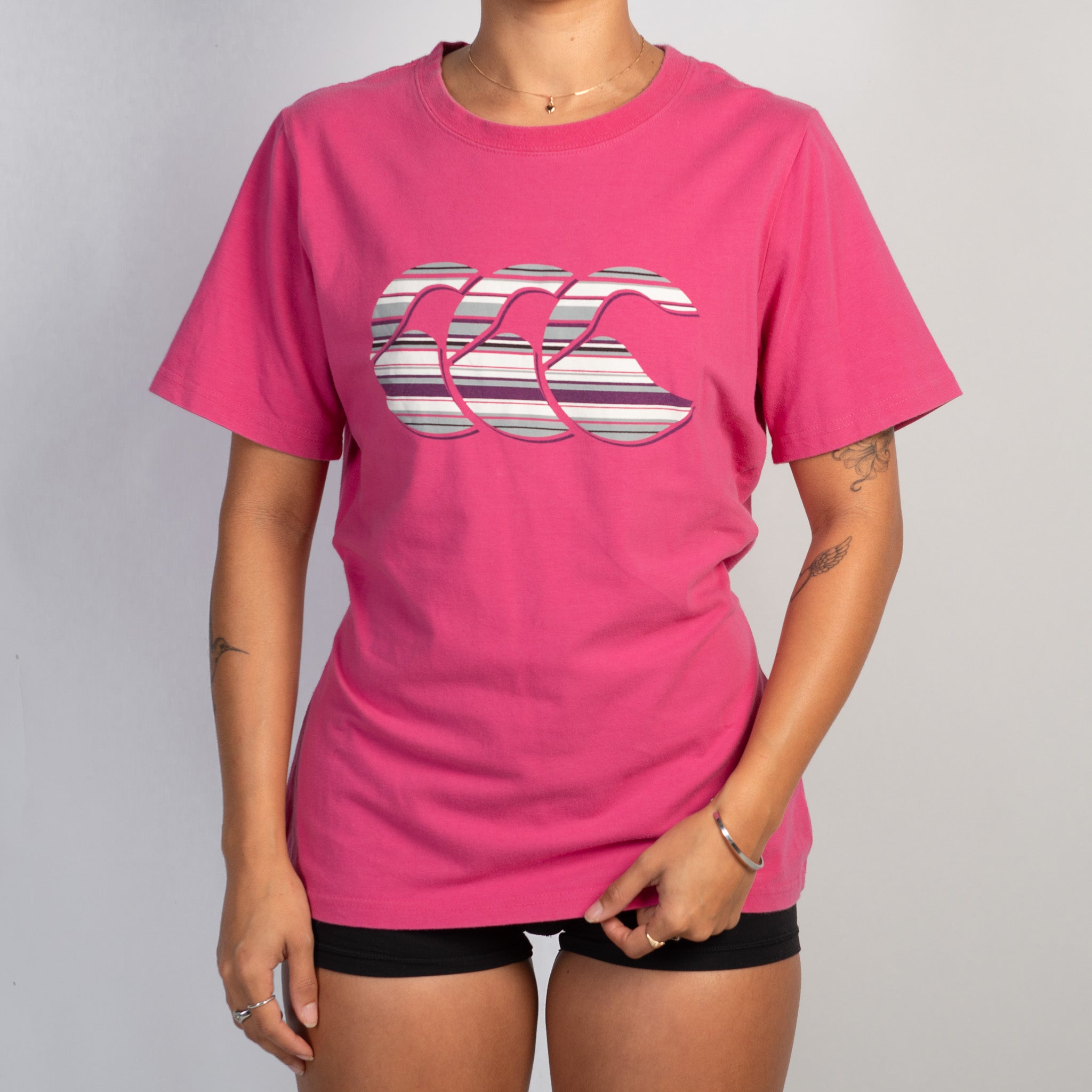 HOT PINK COTTON TSHIRT
