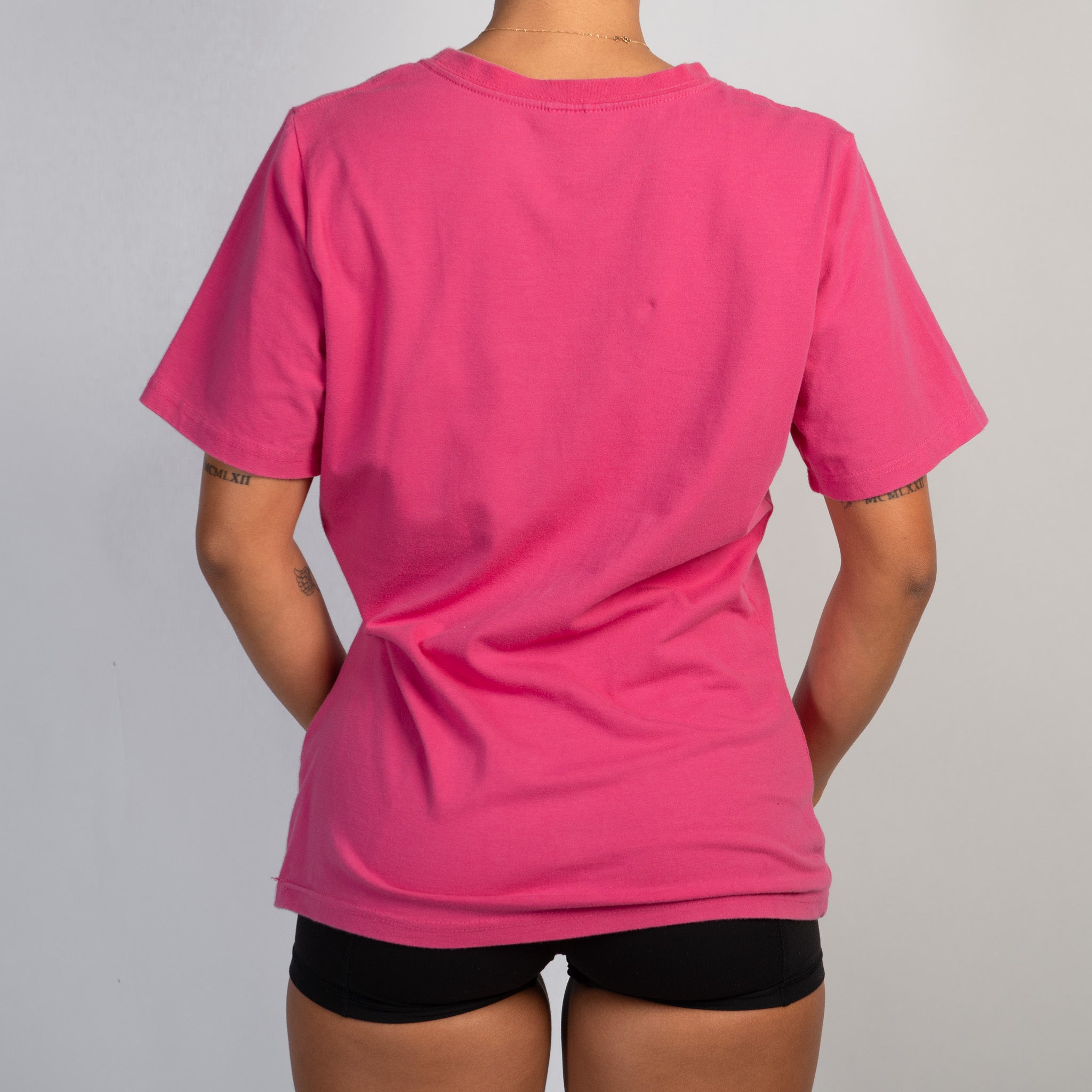 HOT PINK COTTON TSHIRT