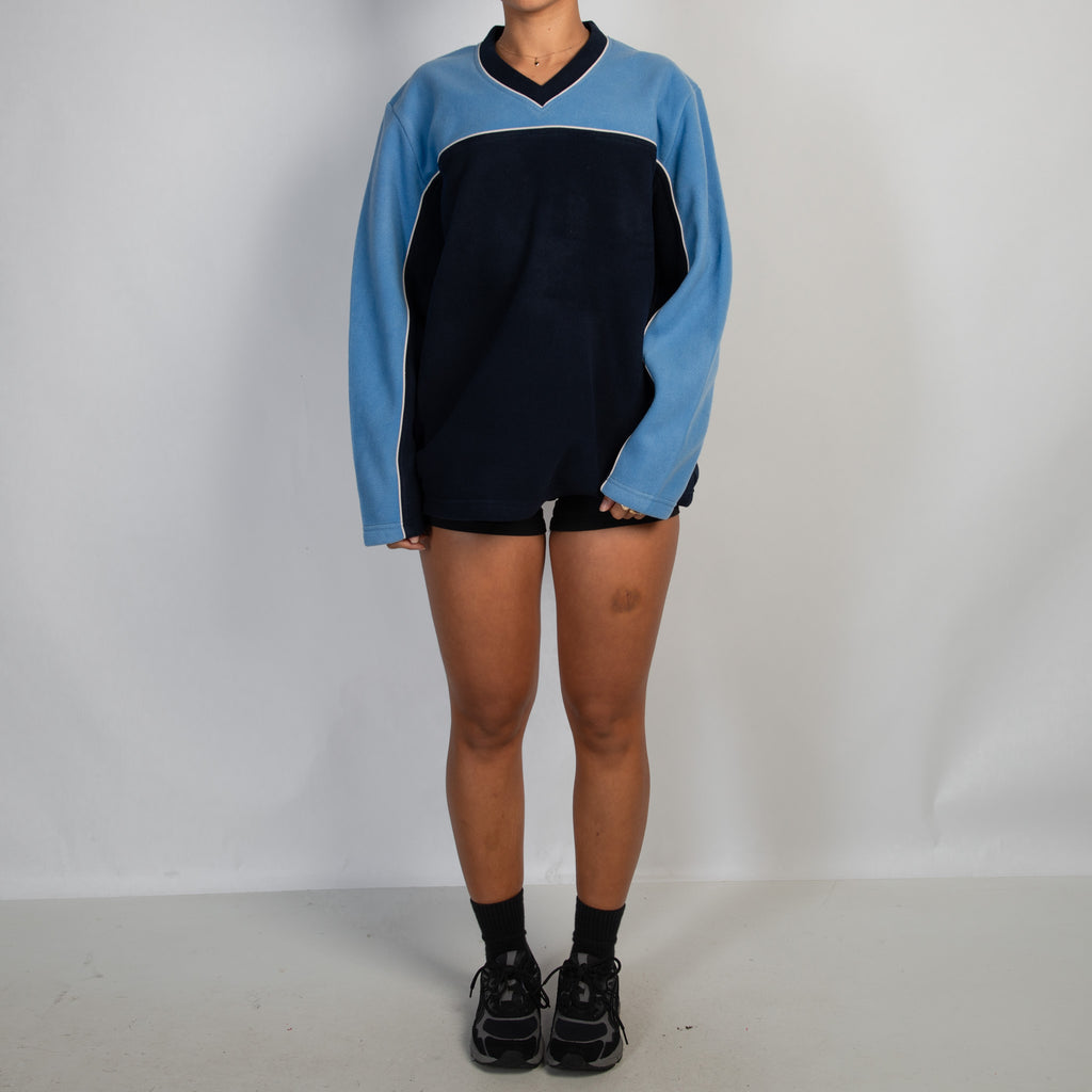 BLUE FLEECE SWEATER