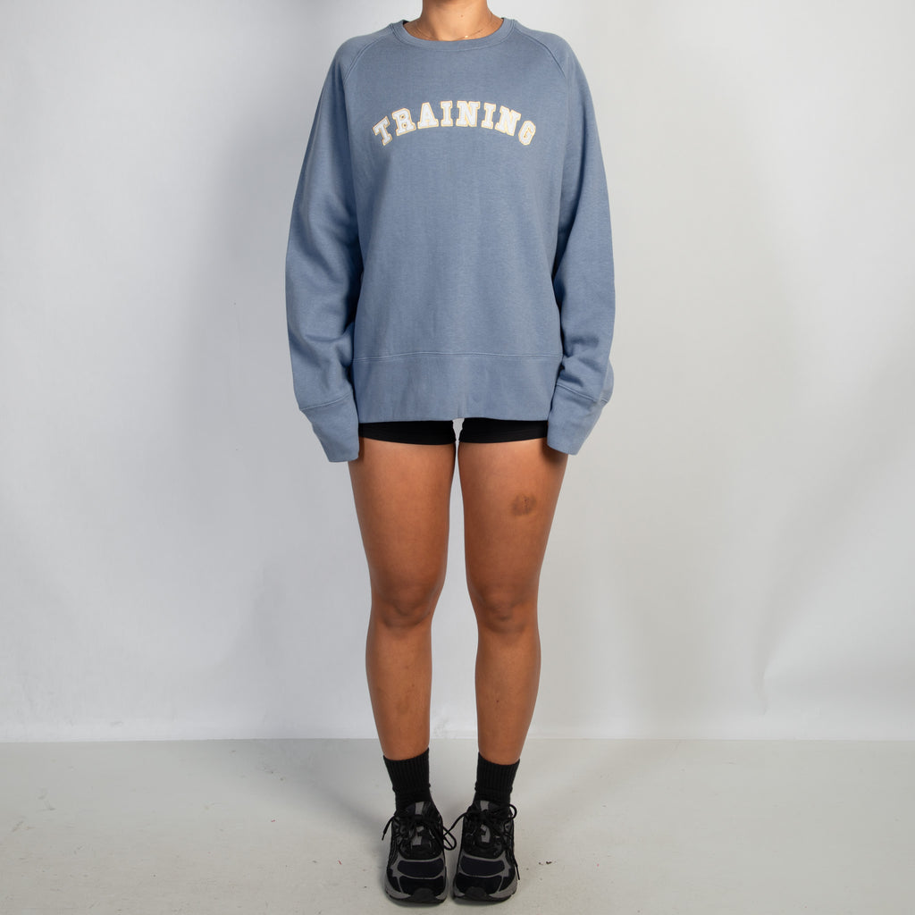 BLUE FLEECE SWEATHIRT