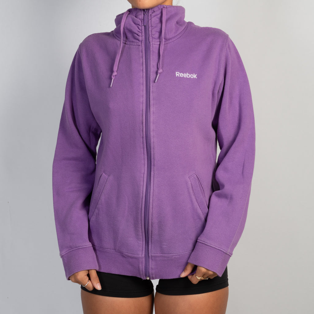 PURPLE FLEECE ZIP JACKET