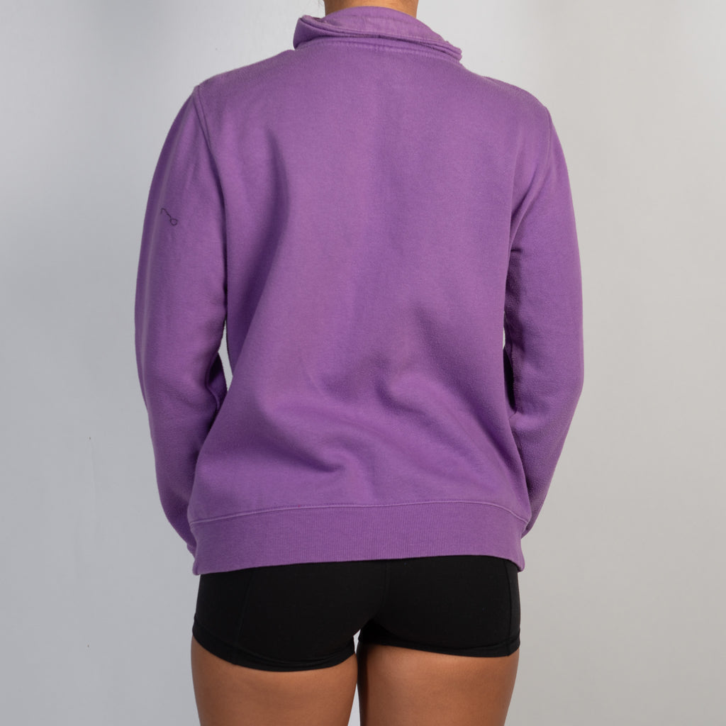PURPLE FLEECE ZIP JACKET