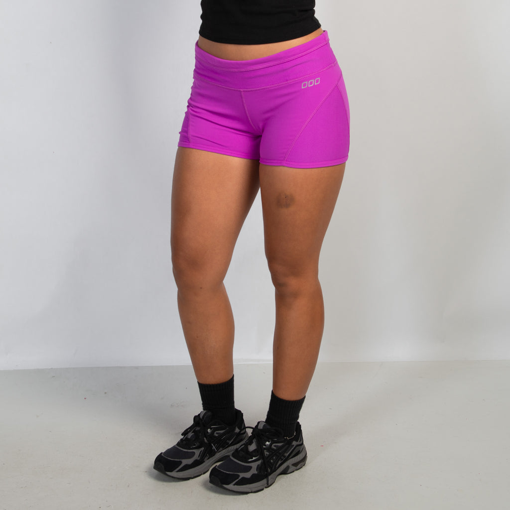 FUSCHIA BIKE SHORTS