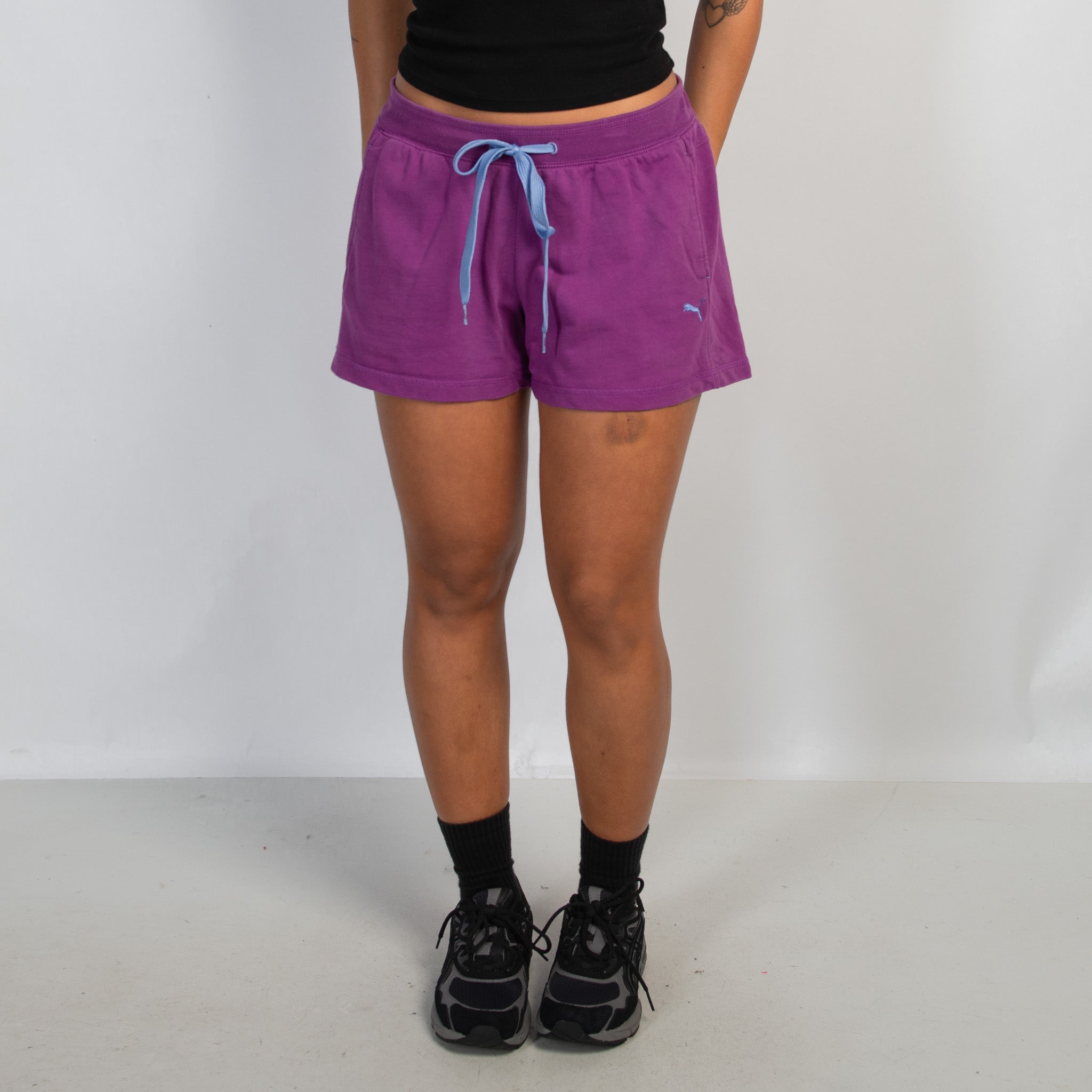 PURPLE LOUNGE SHORTS