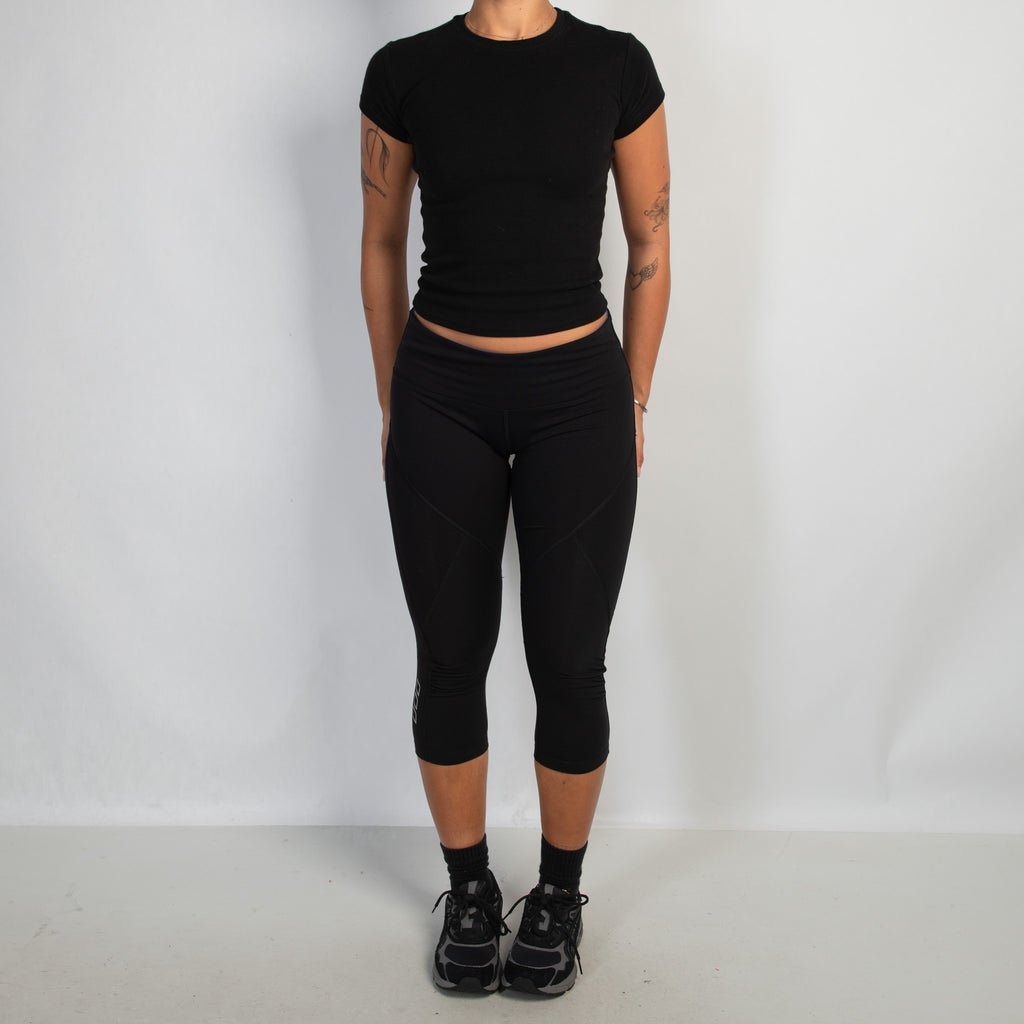 BLACK 3/4 TIGHTS