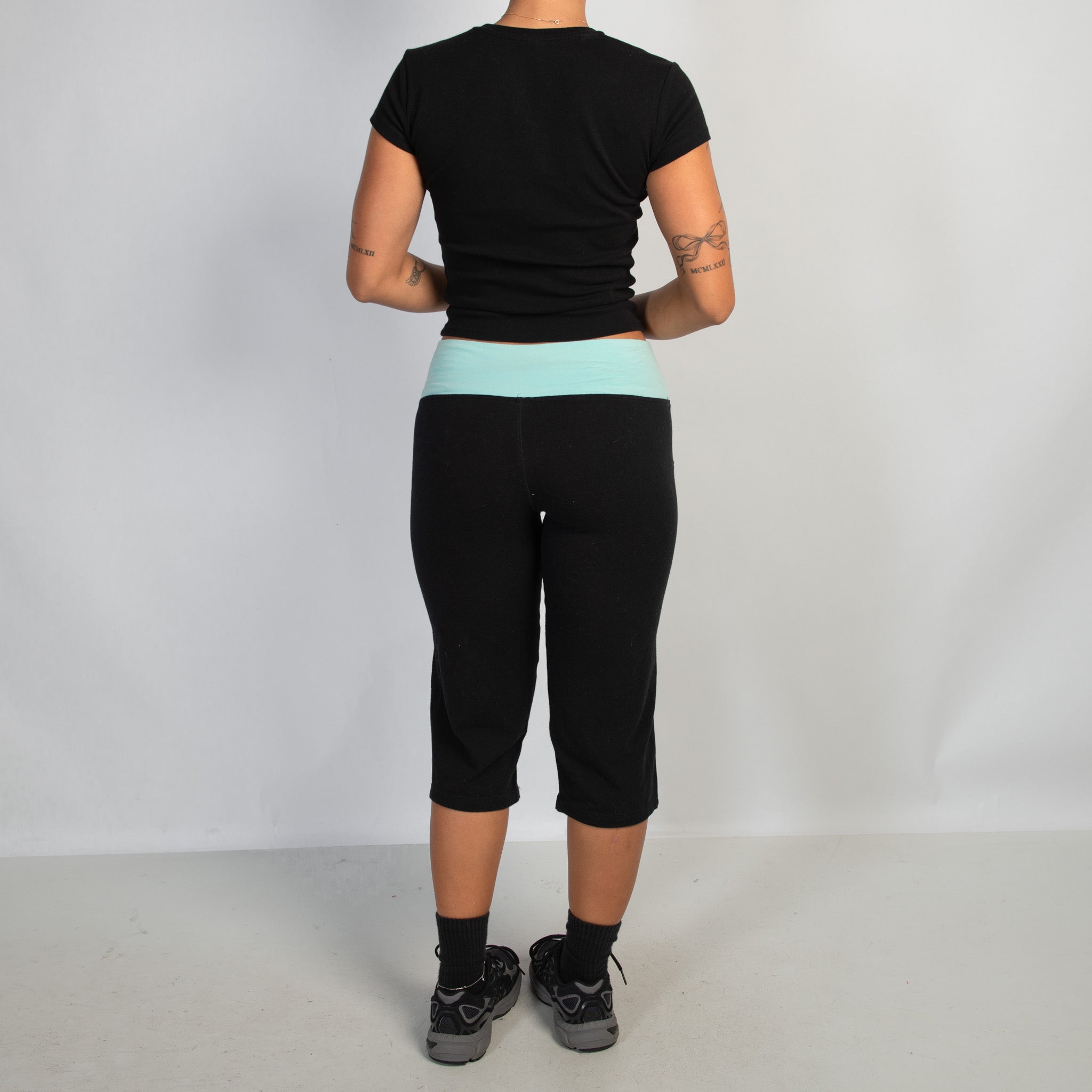 COTTON CAPRI LOUNGE PANTS