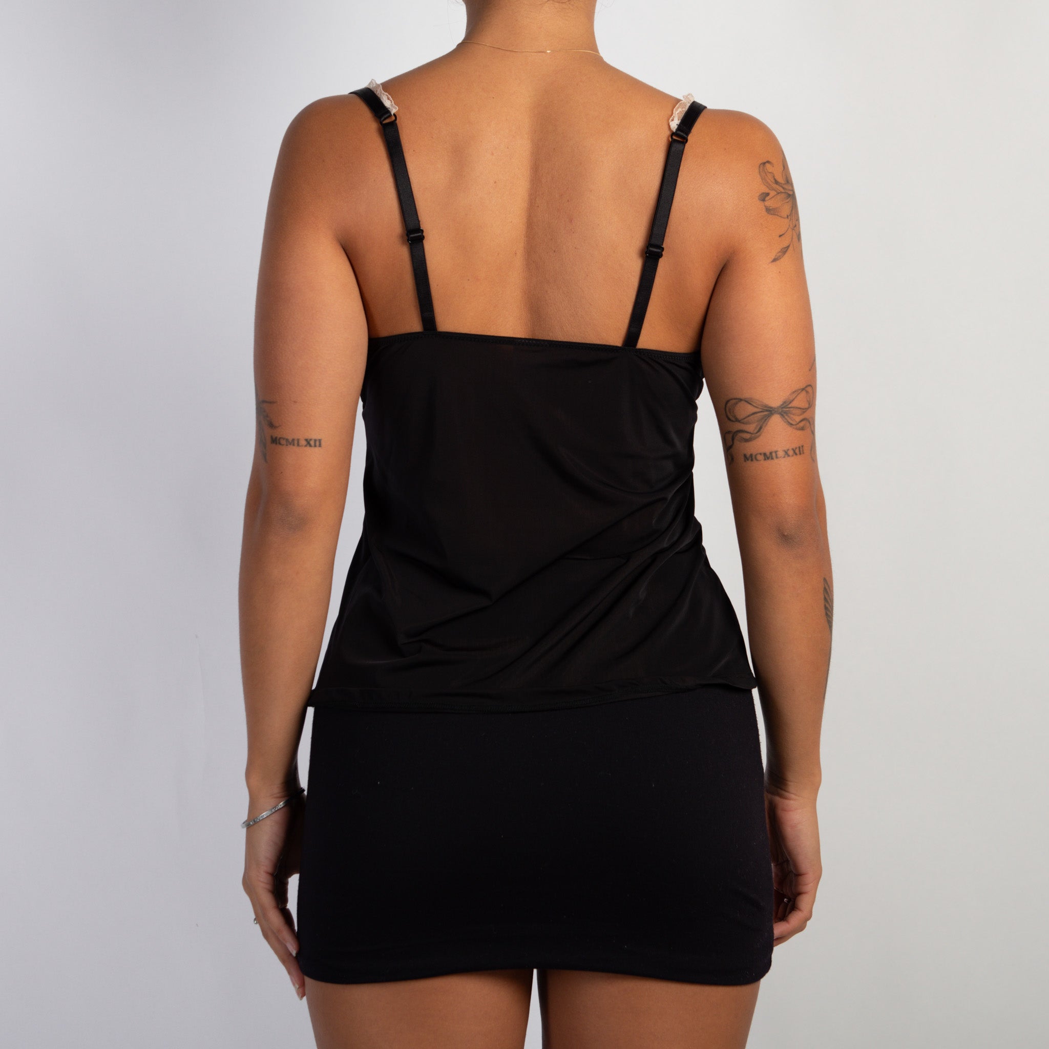 SLINKY LACE TRIM CAMISOLE