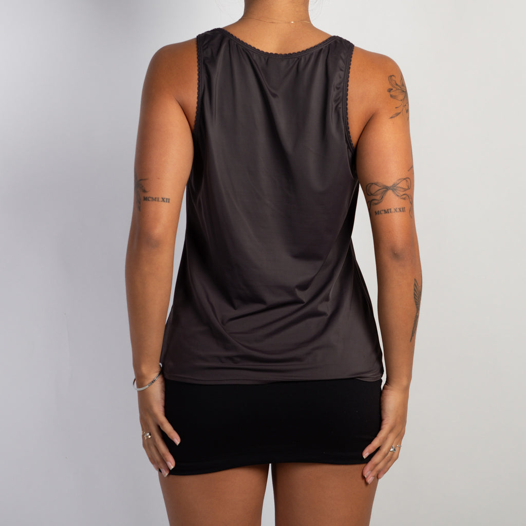 DEEP PURPLE SLINKY CAMISOLE