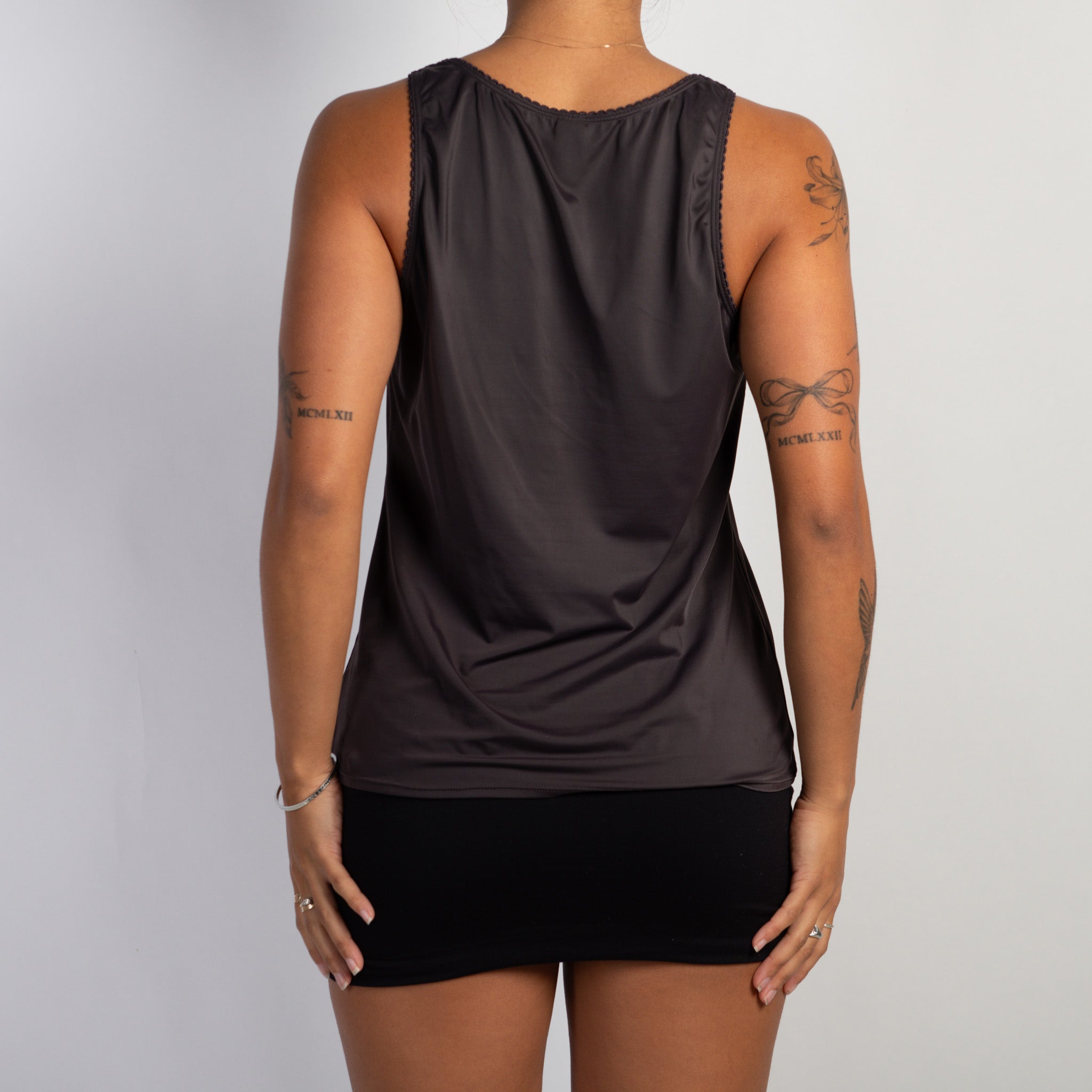 DEEP PURPLE SLINKY CAMISOLE