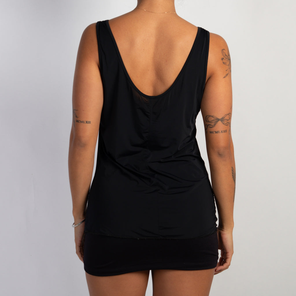 BLACK SLINKY CAMISOLE