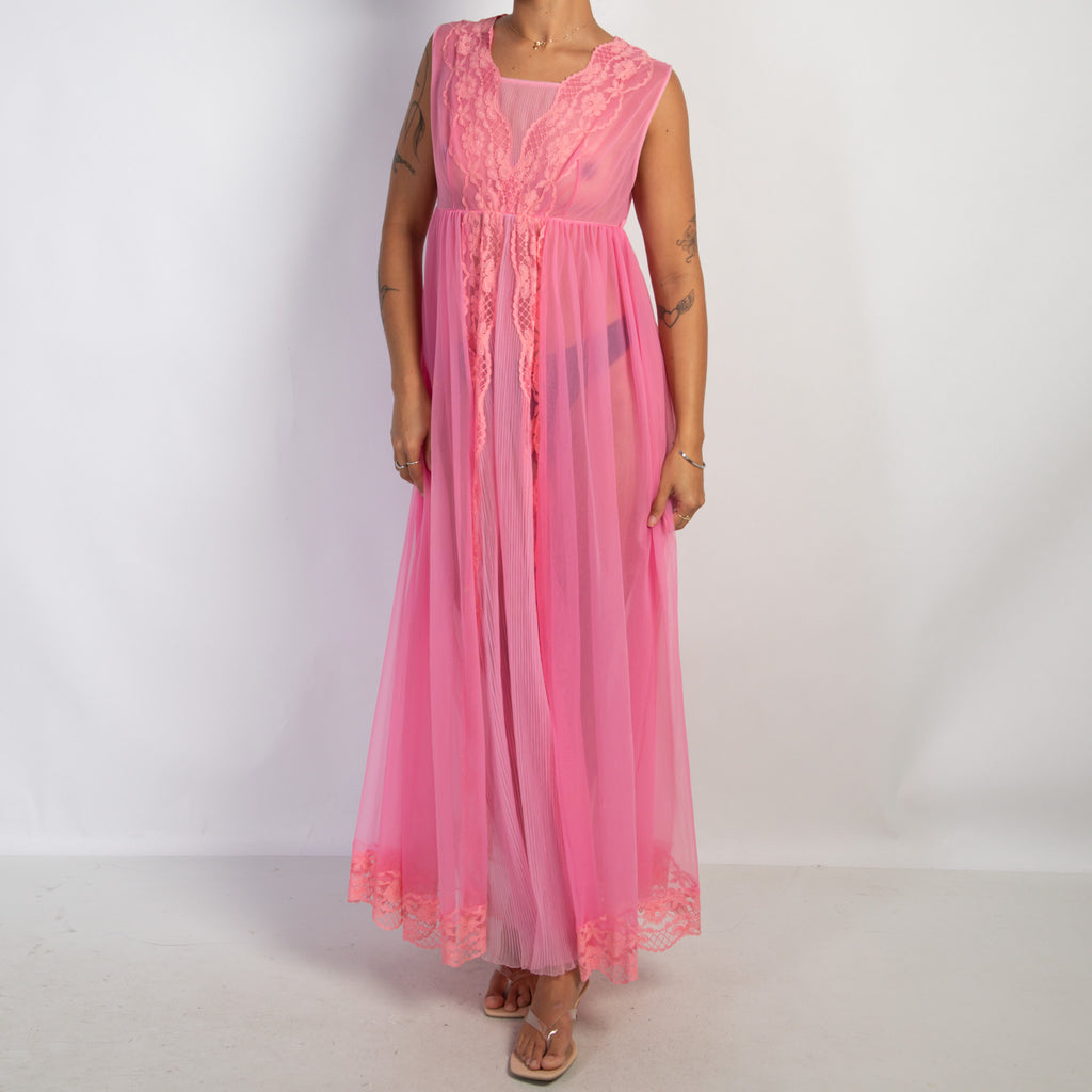 HOT PINK NIGHTGOWN