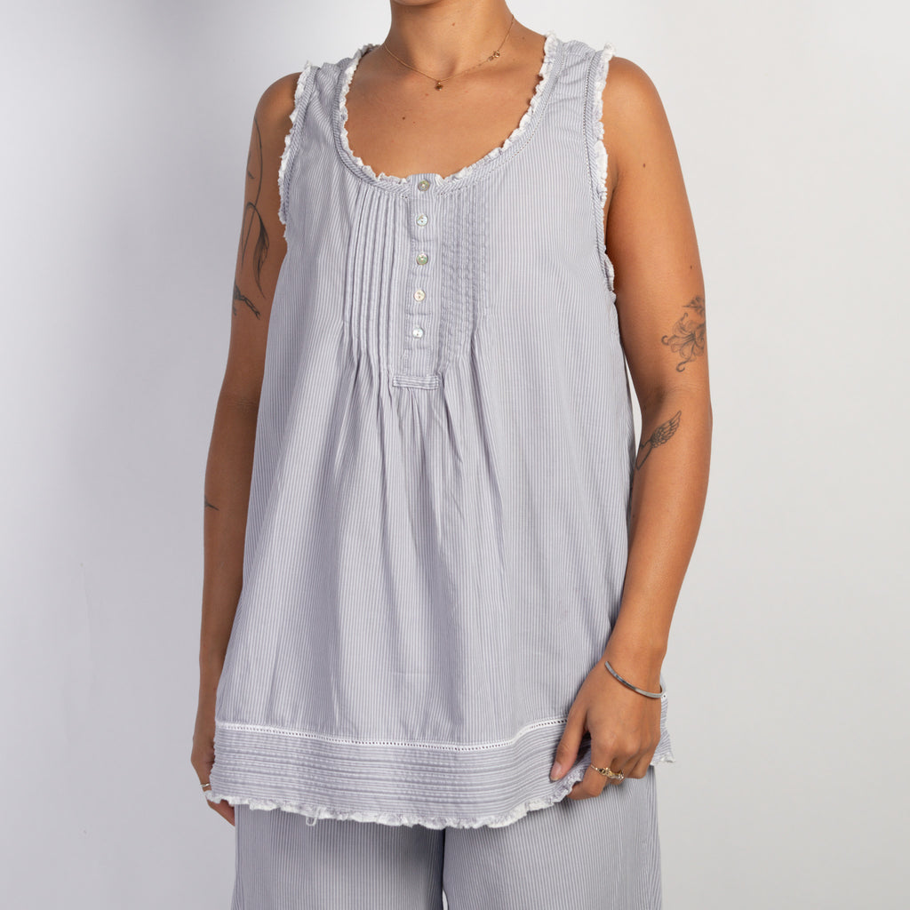 COTTON STRIPE PYJAMA SET