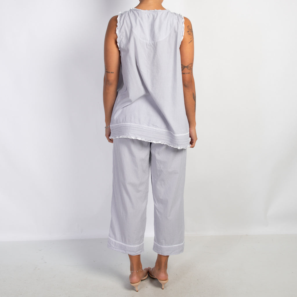 COTTON STRIPE PYJAMA SET