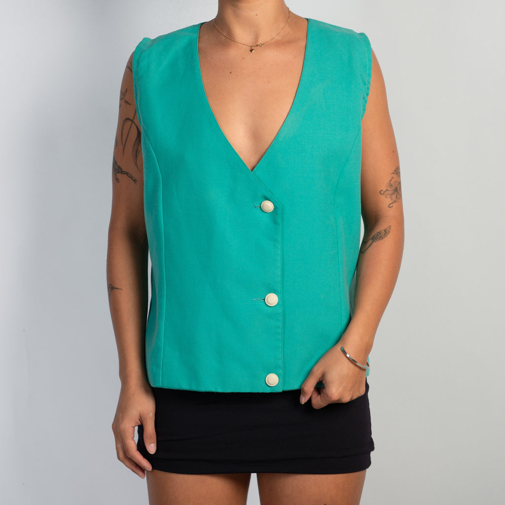 GREEN WAISTCOAT VEST