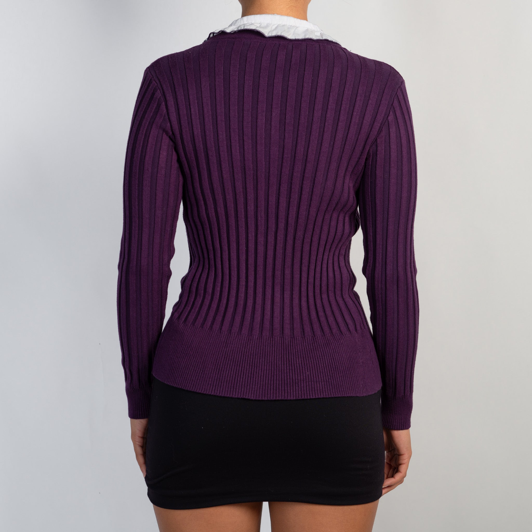 FAUX LAYERED BLOUSE