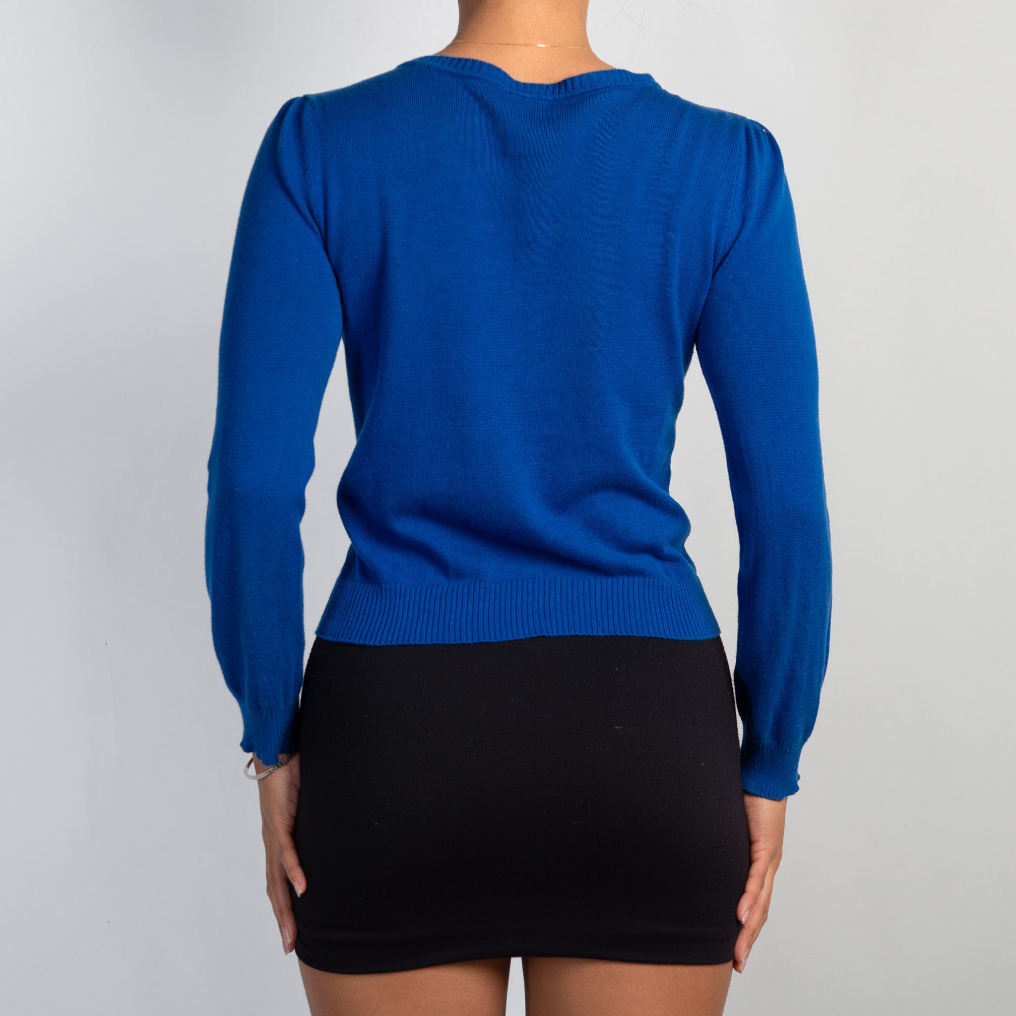 COBALT THIN KNIT CARDIGAN