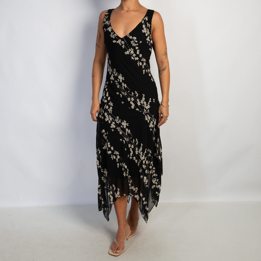FLORAL MIDI DRESS