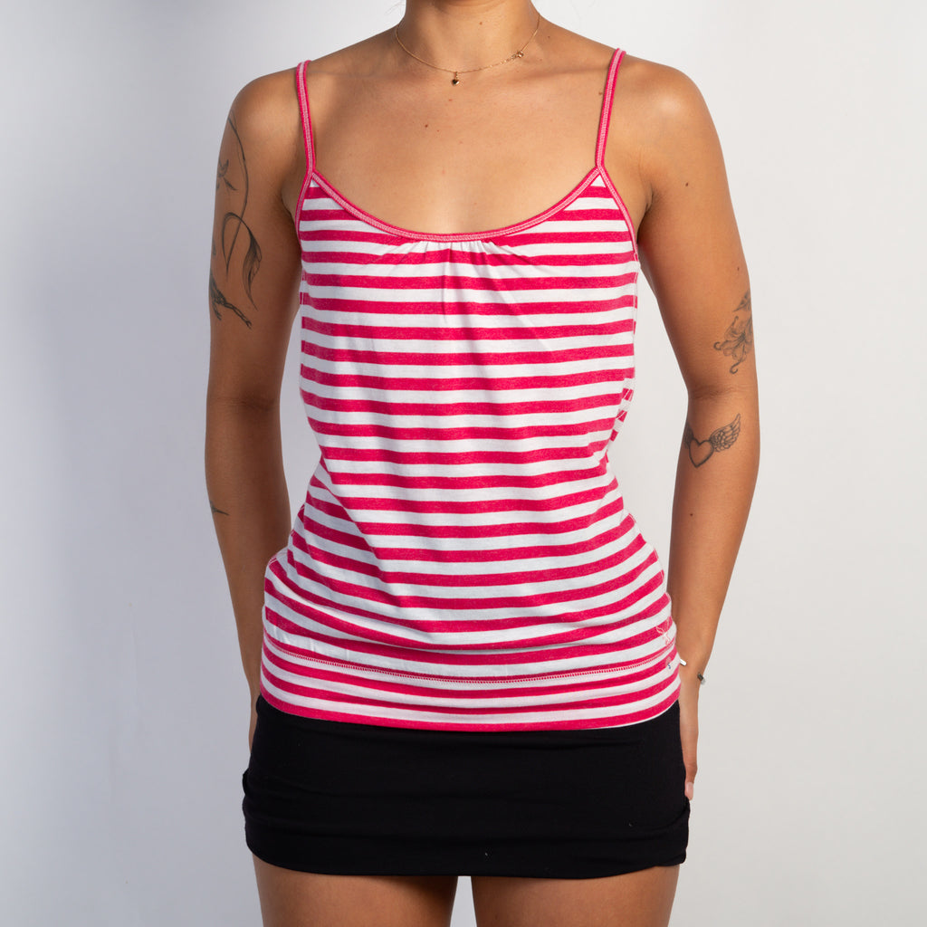 PINK STRIPE TANK TOP