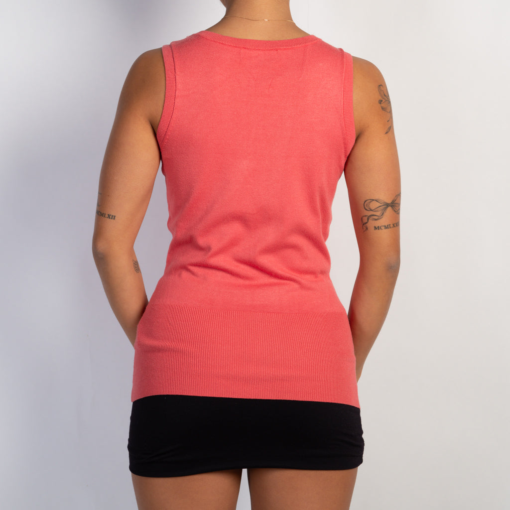 CORAL KNIT VEST