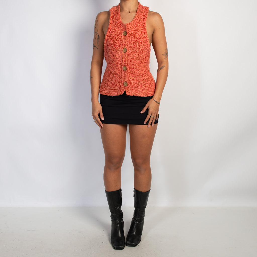MARLE BUTTON KNIT TOP