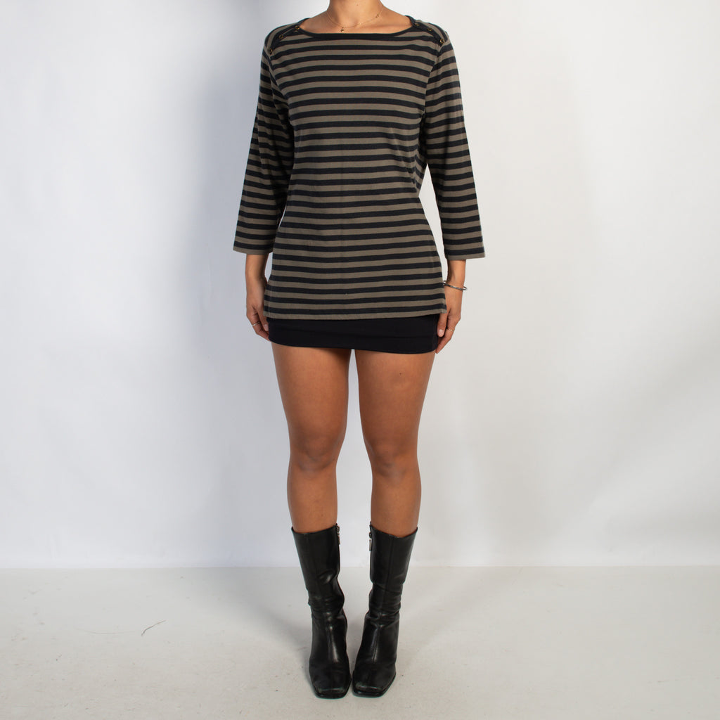 STRIPE LONG SLEEVE TOP