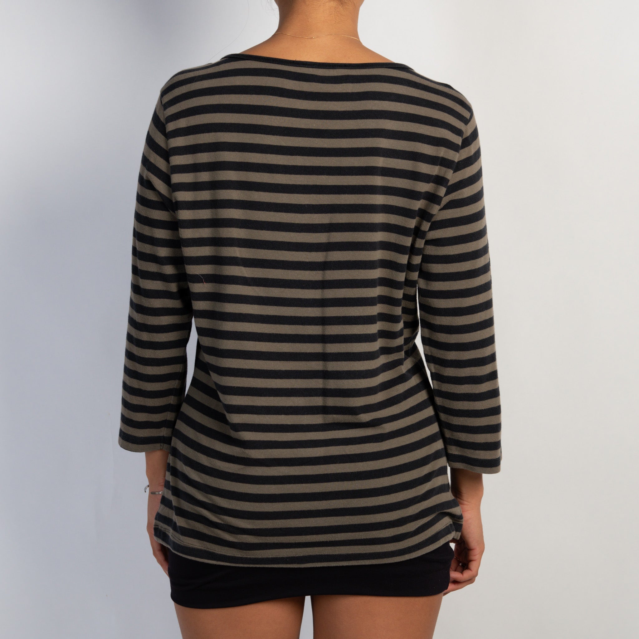 STRIPE LONG SLEEVE TOP
