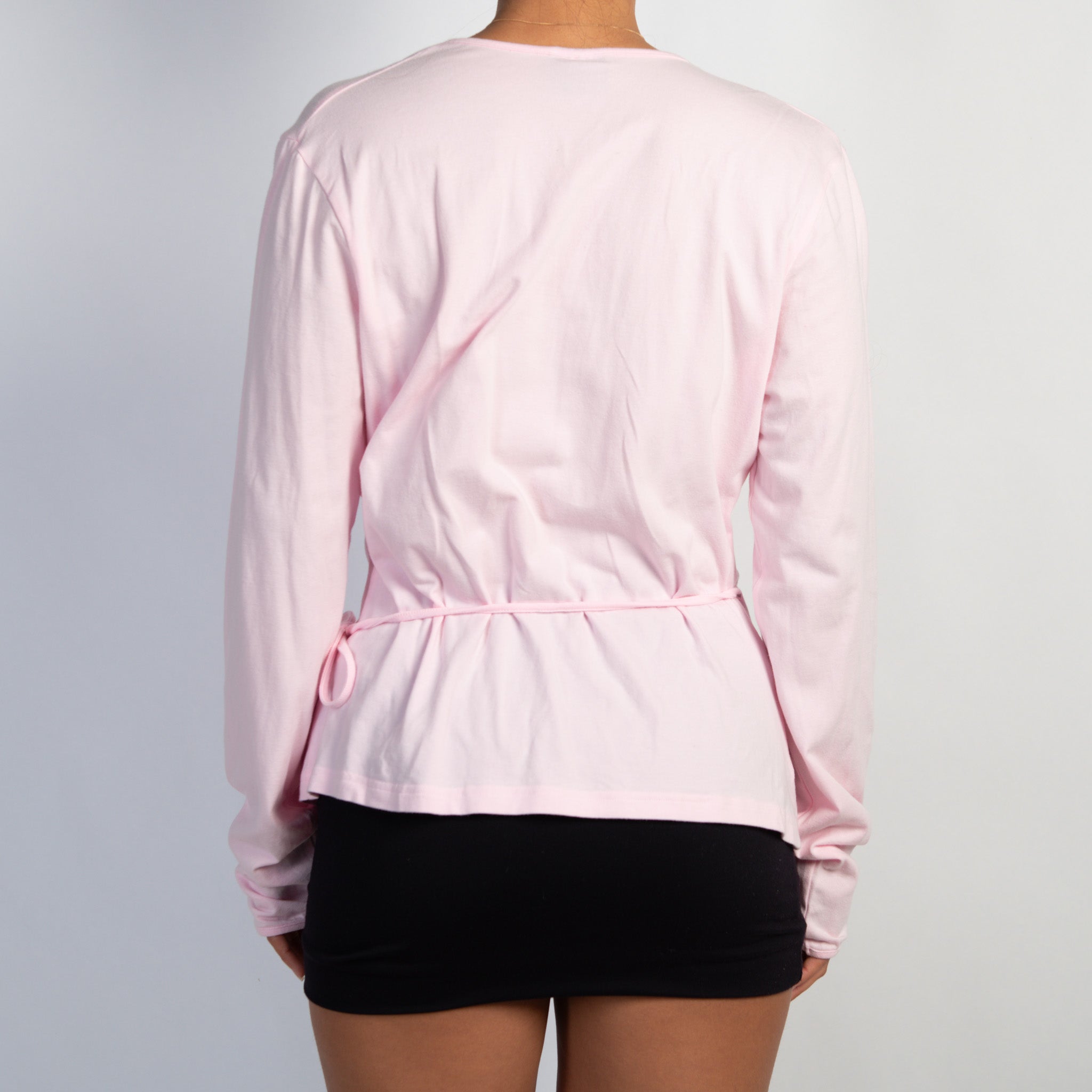 PINK WRAP TOP