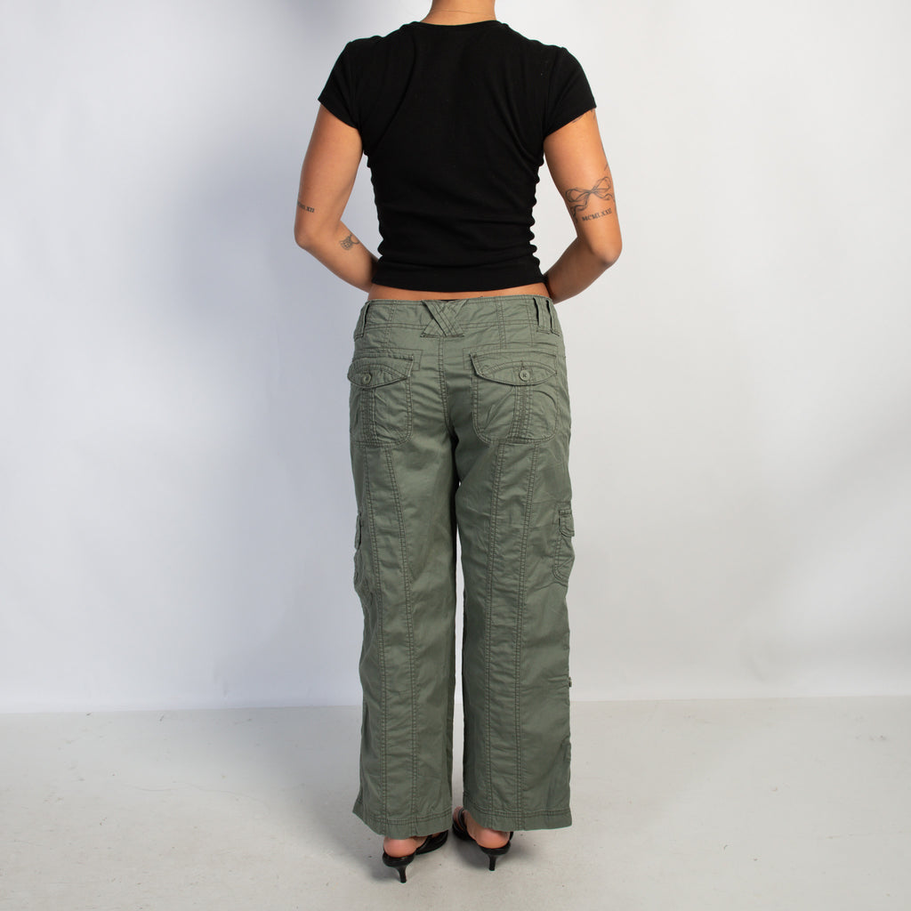KHAKI CARGO PANTS