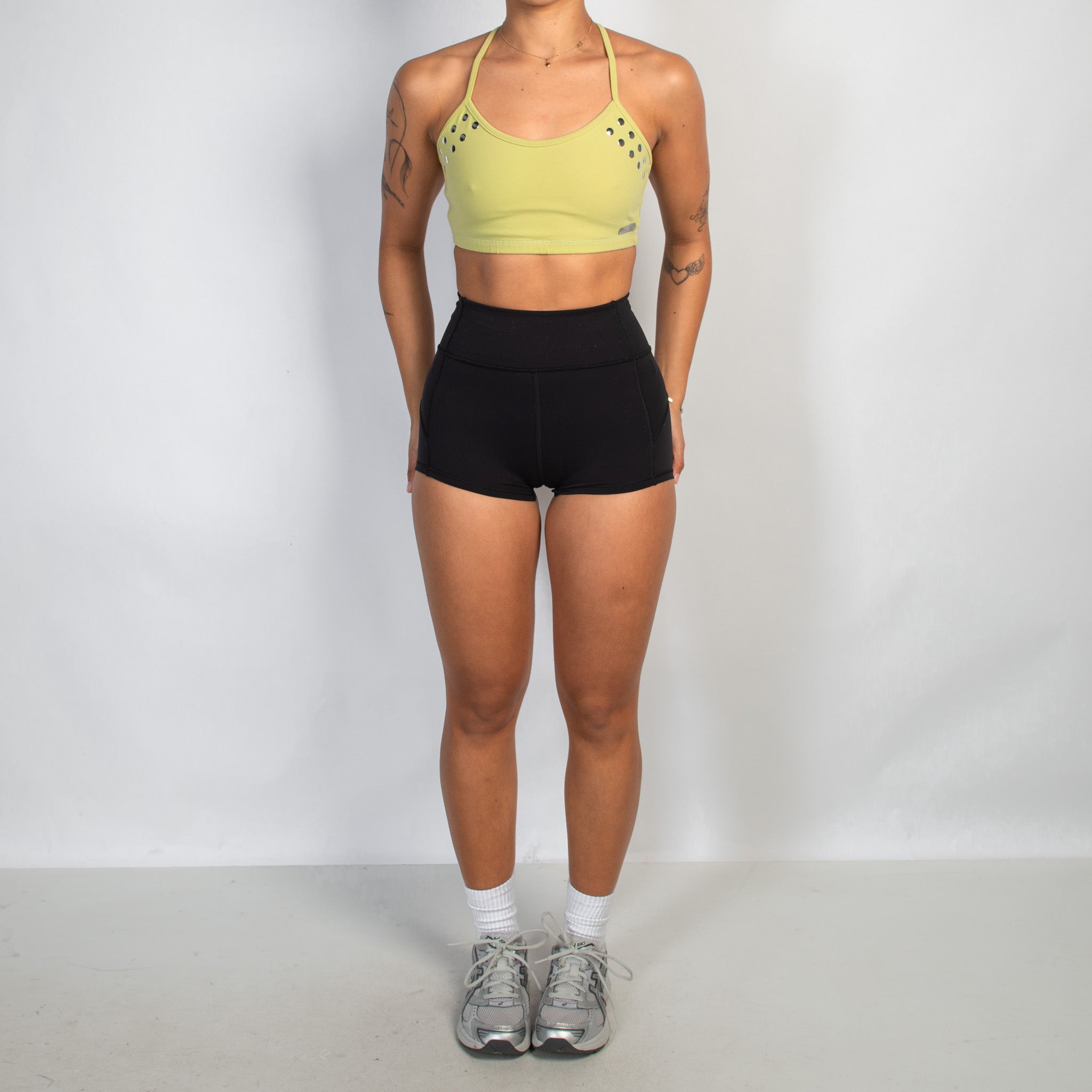 LIME GREEN SPORTS BRA