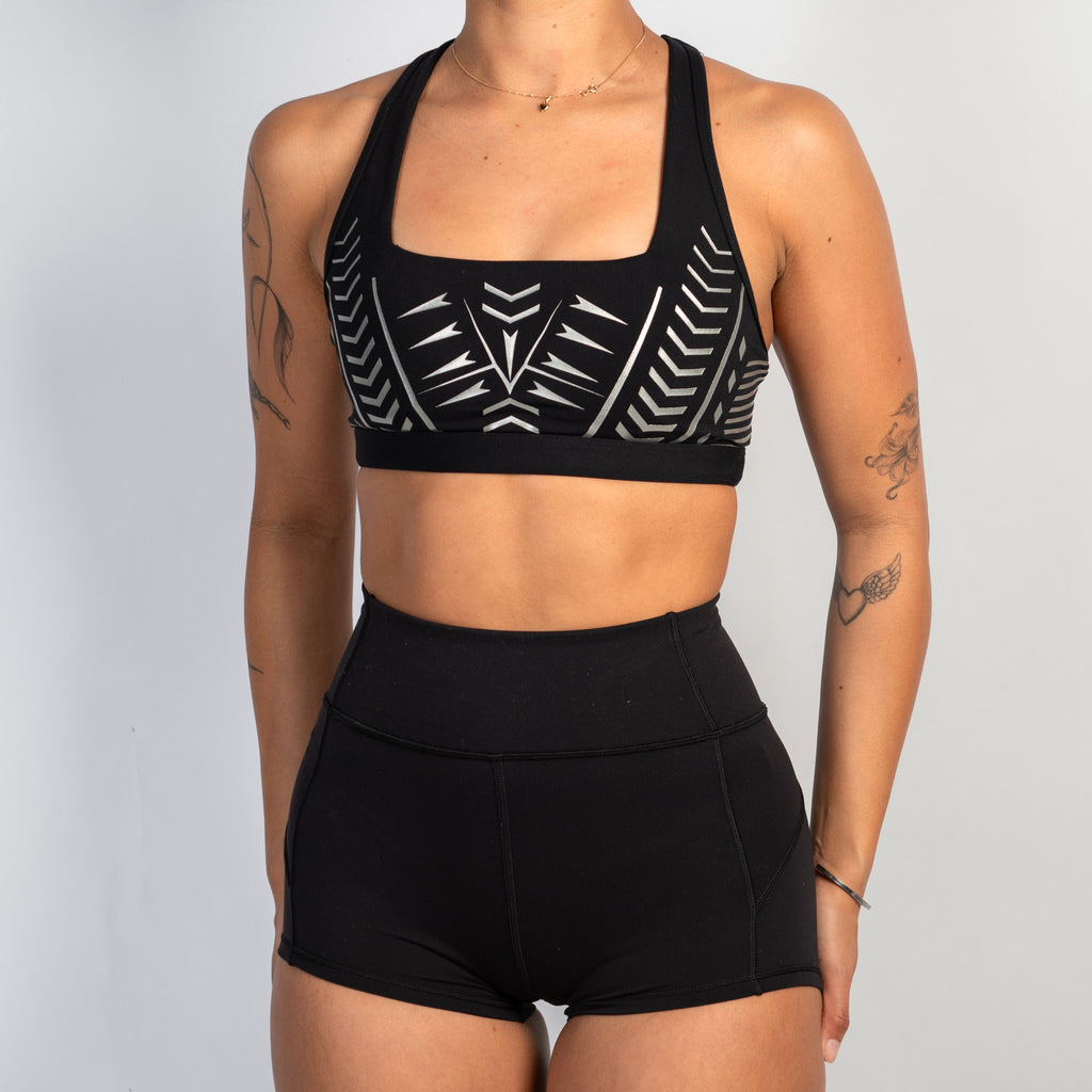 GEOMETRIC SPORTS BRA