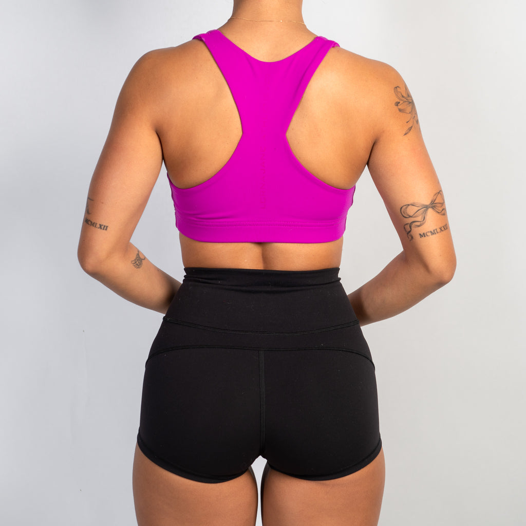FUCHSIA SPORTS BRA