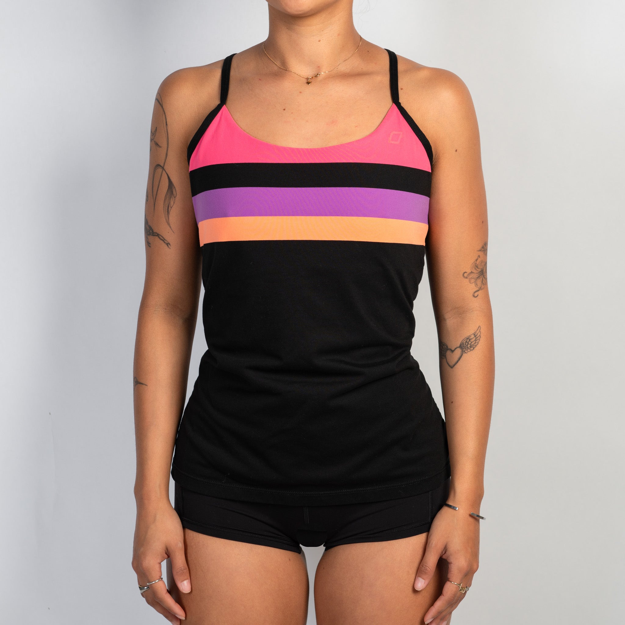 STRIPE ACTIVE TANK TOP