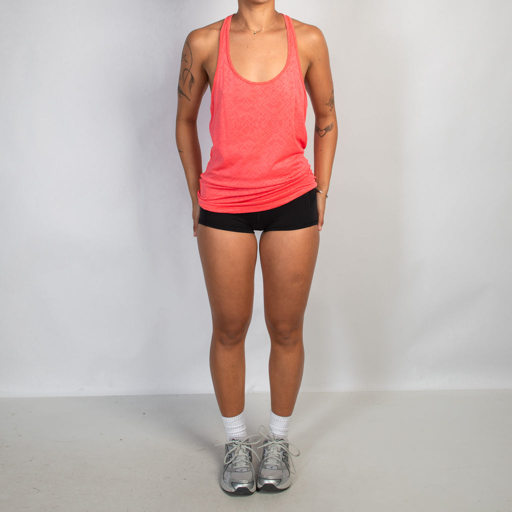 CORAL NYLON TANK TOP