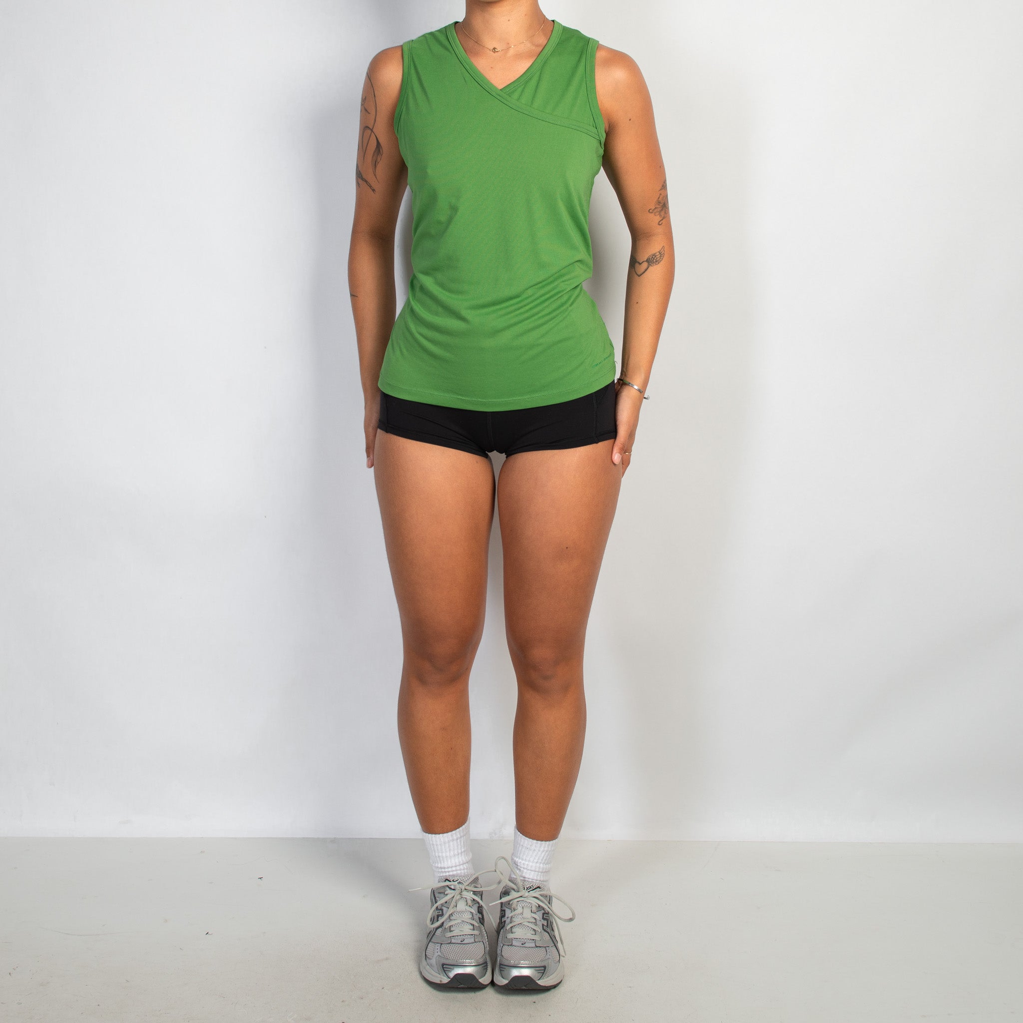 GREEN ACTIVE TANK TOP
