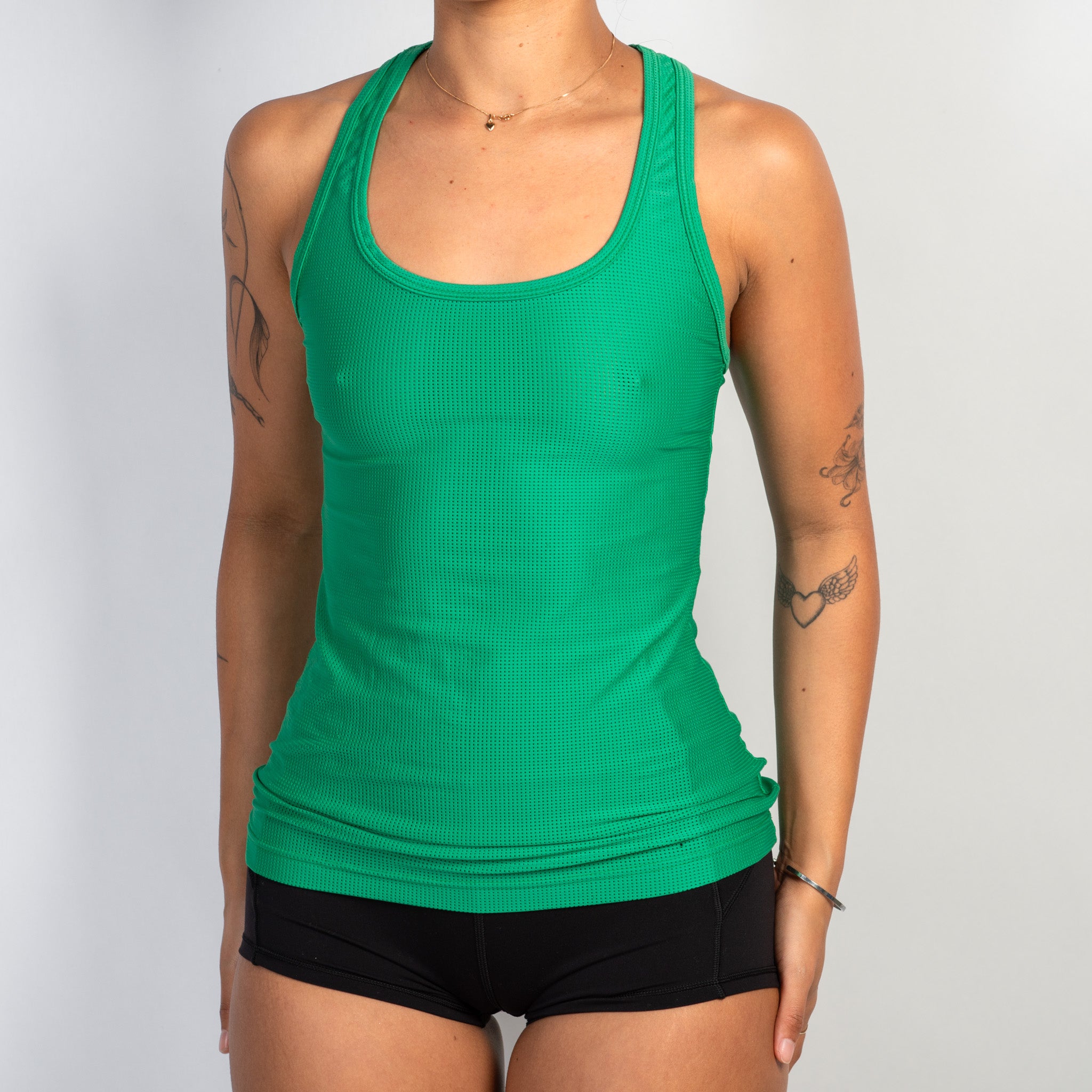 GREEN ACTIVE TANK TOP